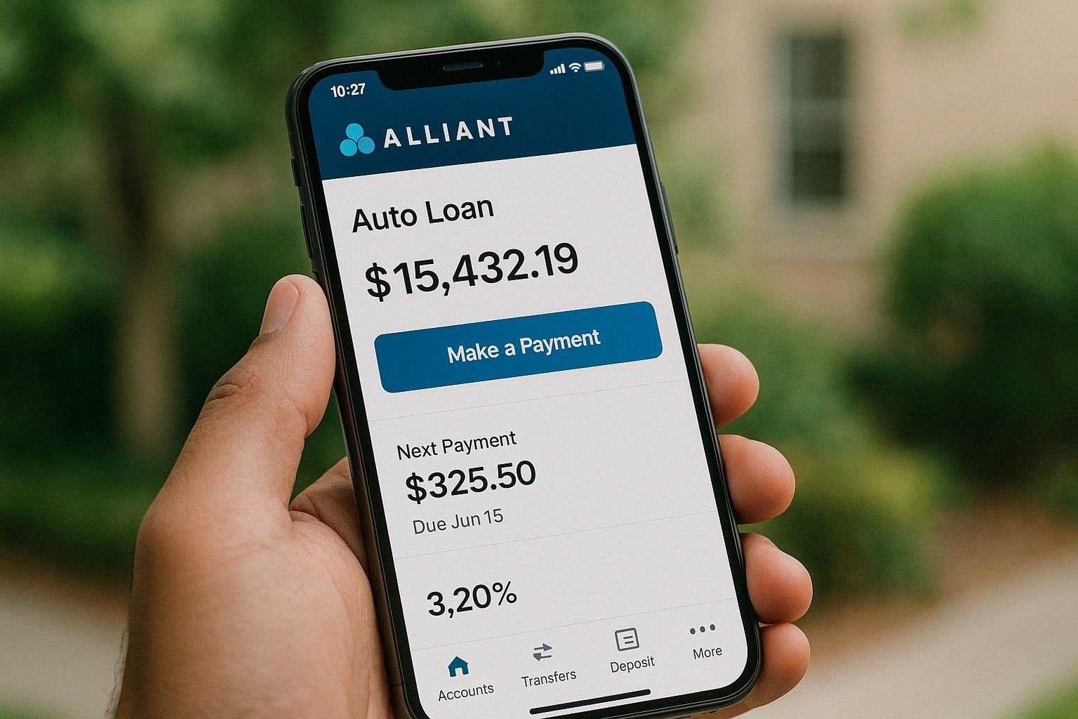 Cómo gestionar tu préstamo de Alliant Credit Union desde la app móvil