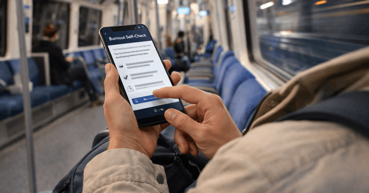 Burnout Test – AI-Based Self-Assessment